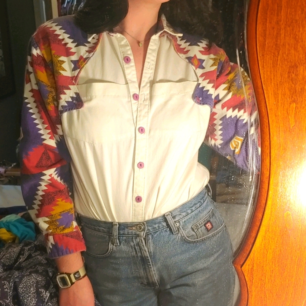 Vintage Western button up